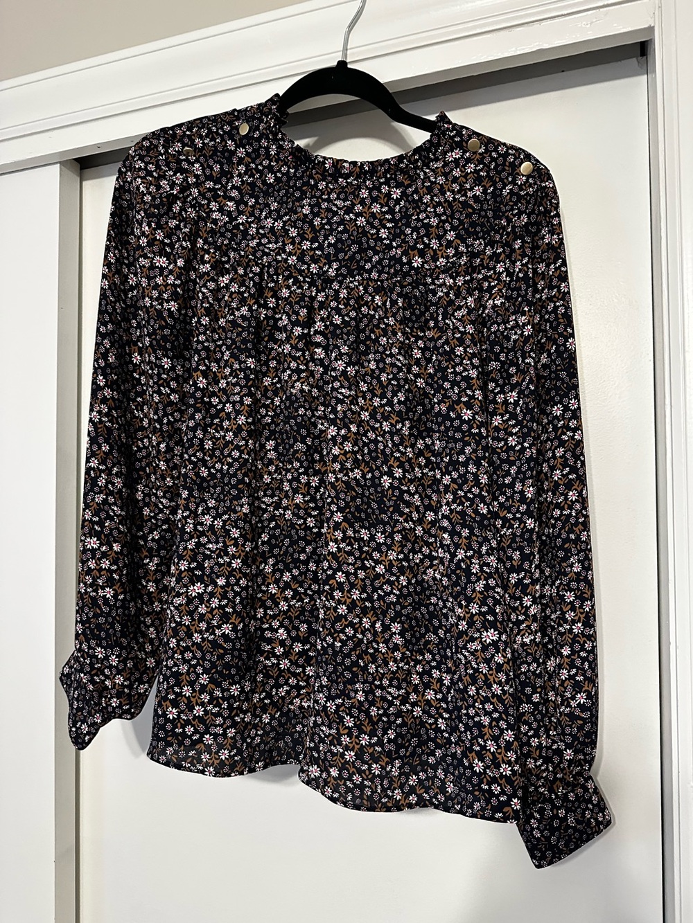 Loft floral blouse - petite large